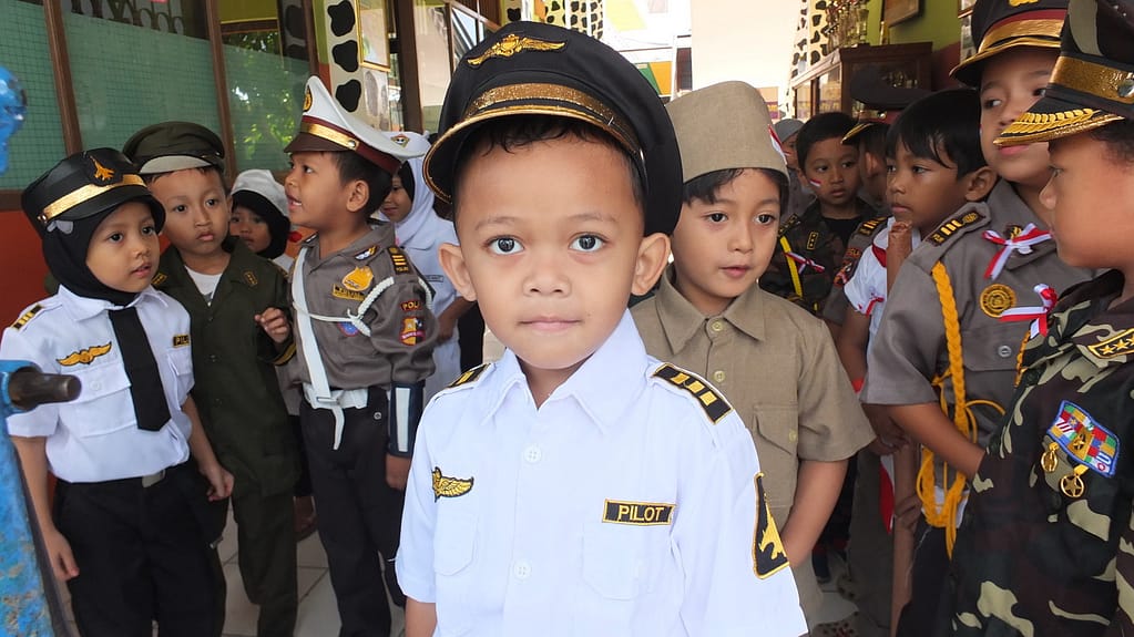 PG-TK Al Muslim Memperingati Hari Pahlawan