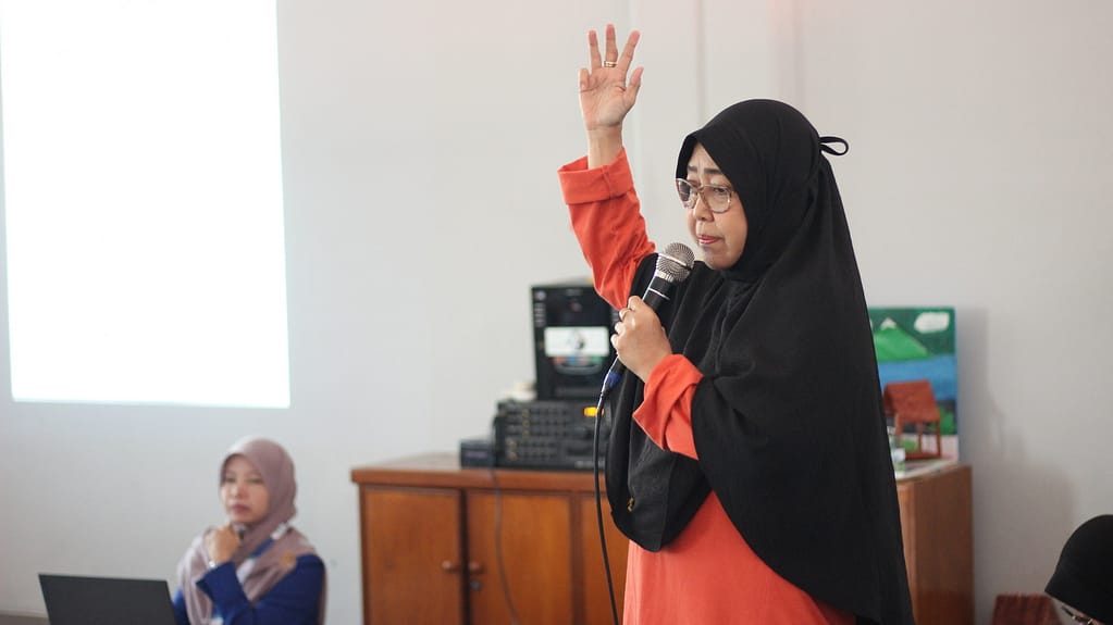 Penyuluhan Gizi oleh tim dapur Al Muslim