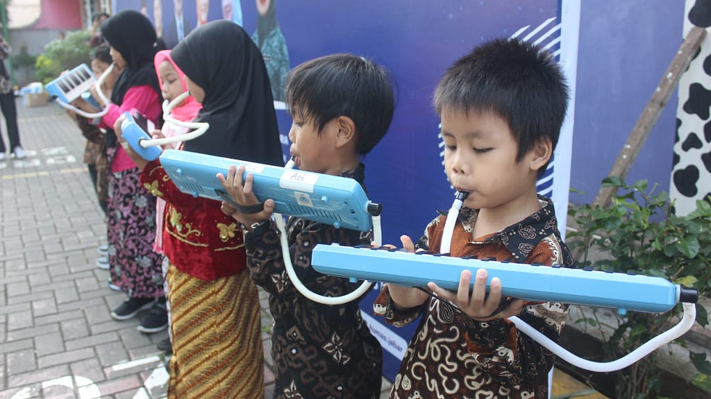 Kunjungan Atalia Kamil ke PG-TK Al Muslim