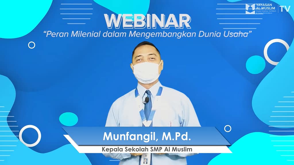 Webinar Milenial SMP Al Muslim