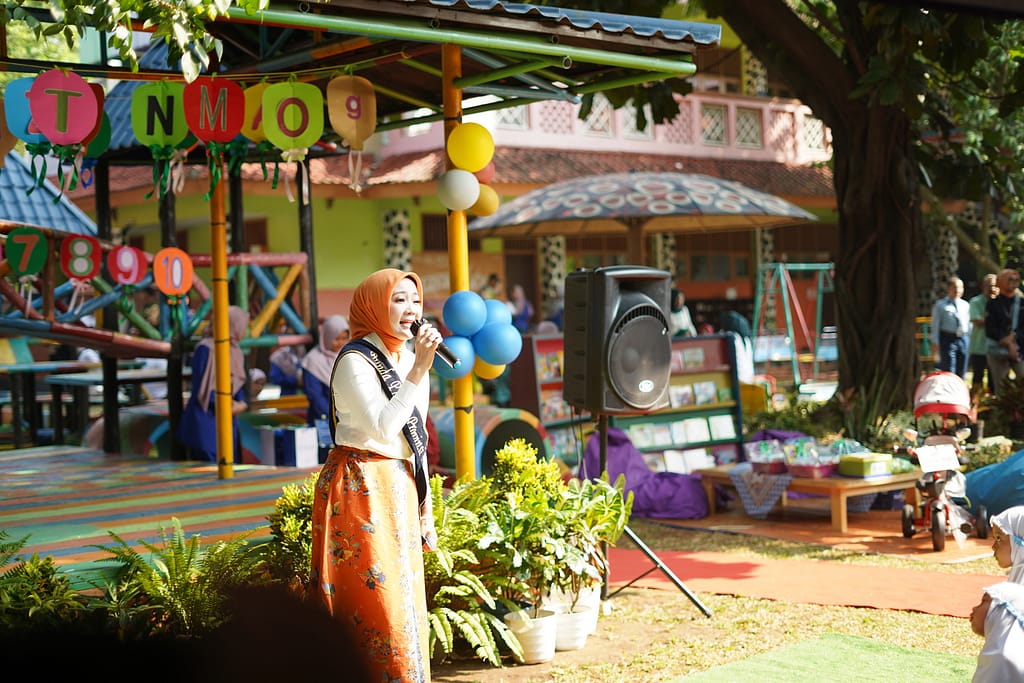 Kunjungan Atalia Kamil ke PG-TK Al Muslim