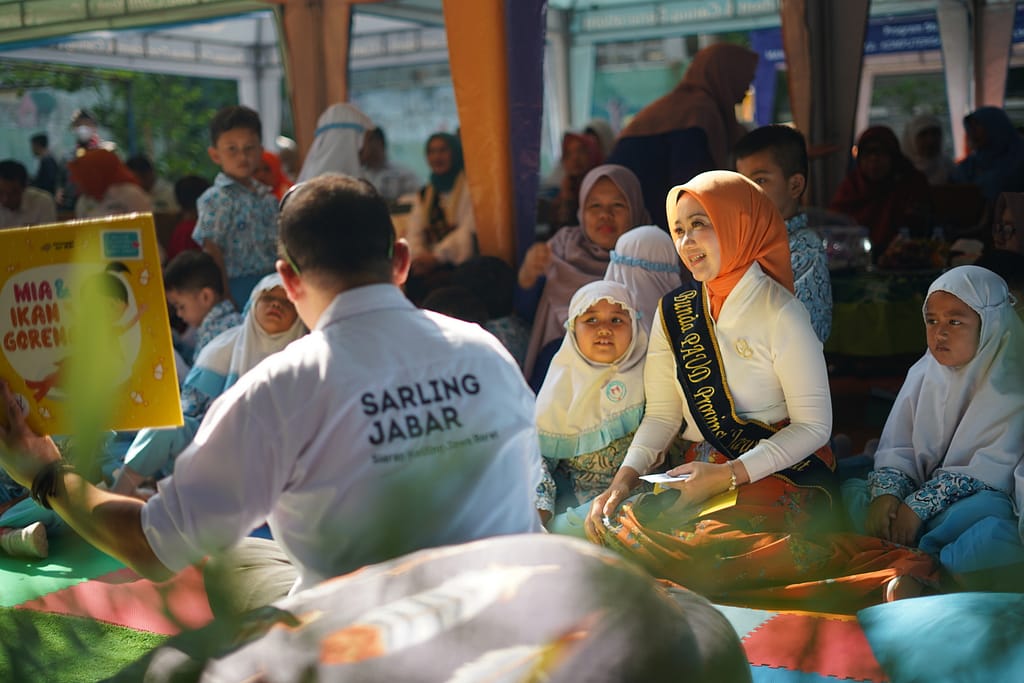 Kunjungan Atalia Kamil ke PG-TK Al Muslim