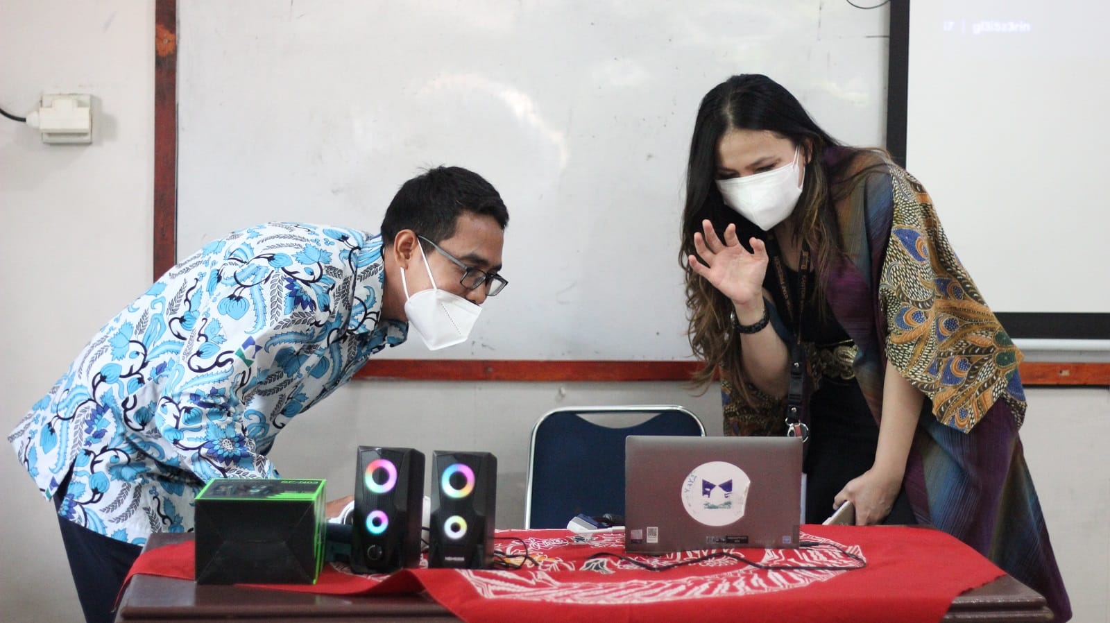 Kunjungan Staf Presiden ke Al Muslim