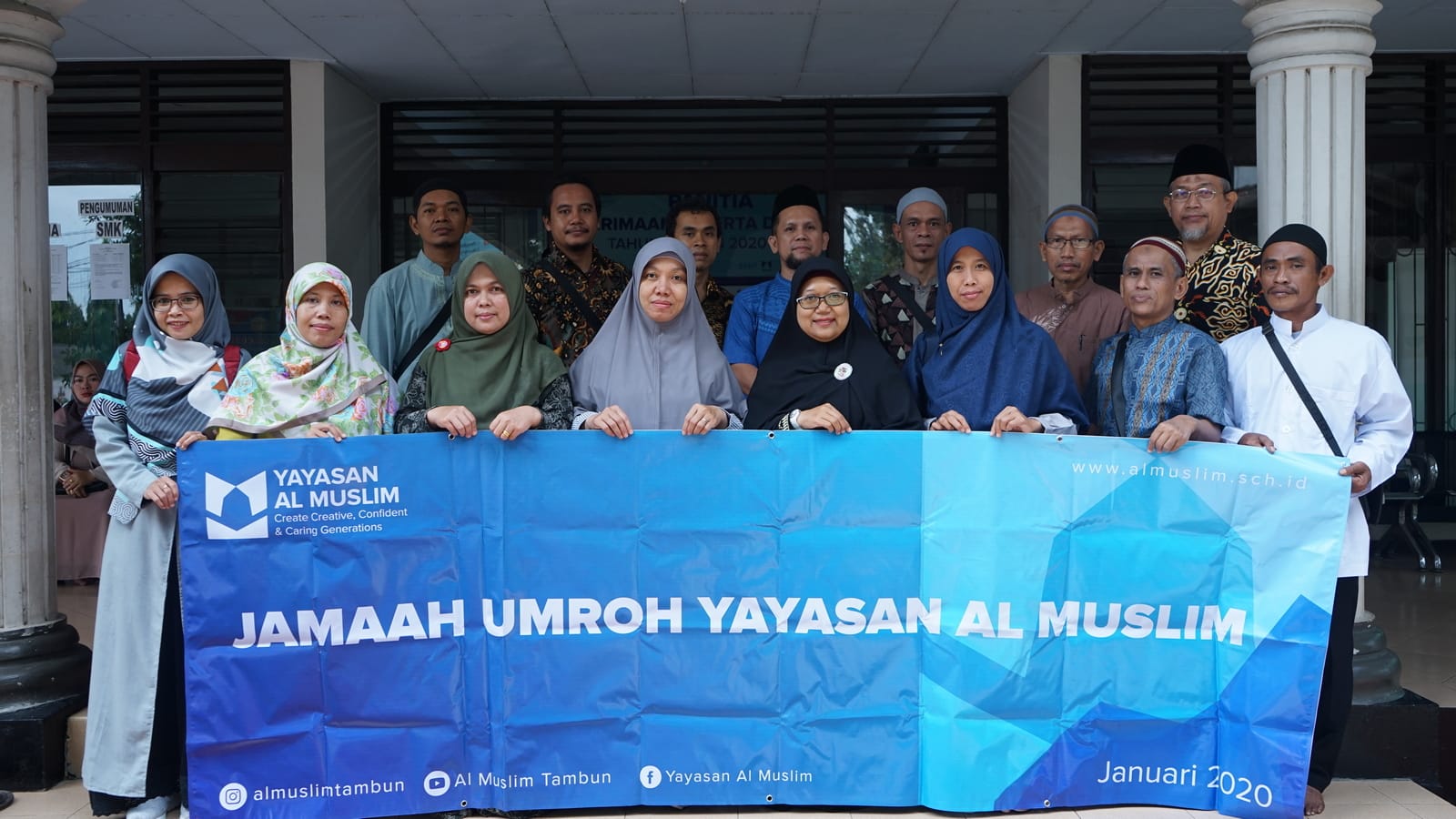 Reward Umrah untuk Guru dan Karyawan Al Muslim