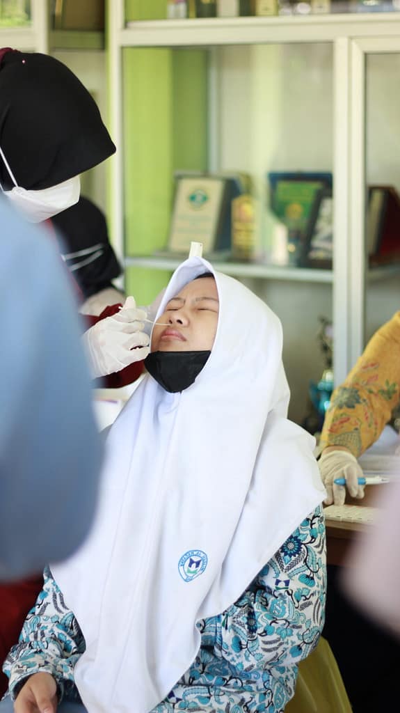 Screening Covid-19 di Al Muslim