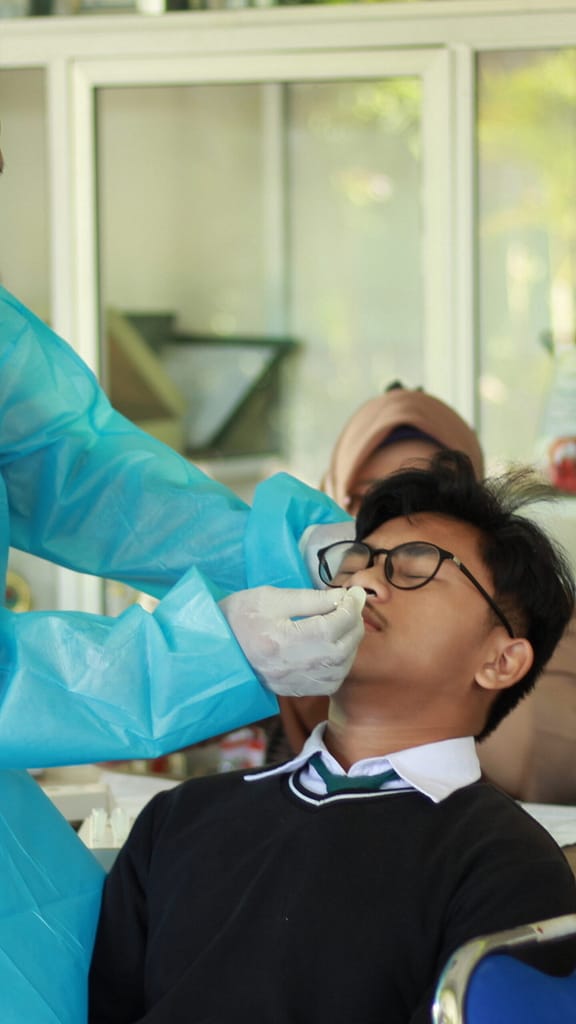 Screening Covid-19 di Al Muslim